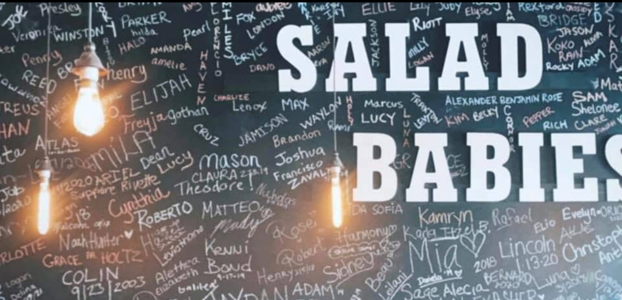 Caioti Pizza Cafe — Salad Babies wall